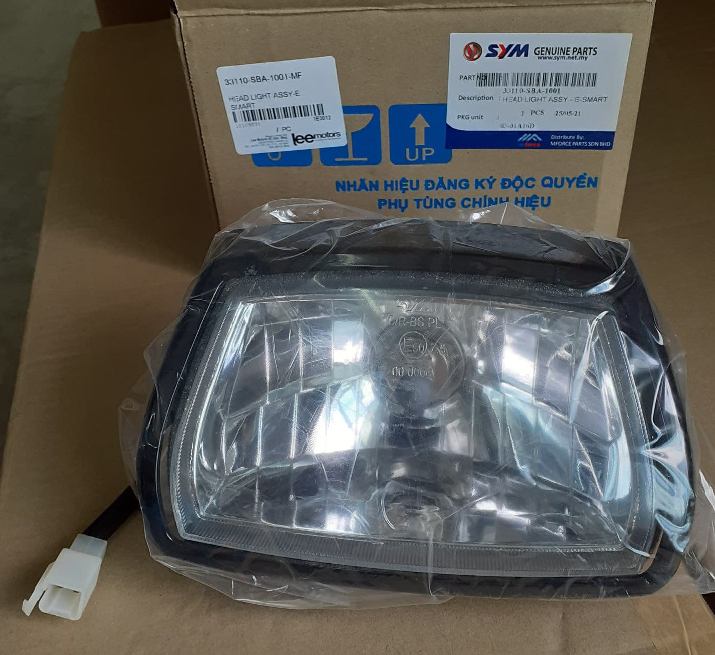 33110-SBA-1001-MF HEAD LIGHT ASSY-E SMART