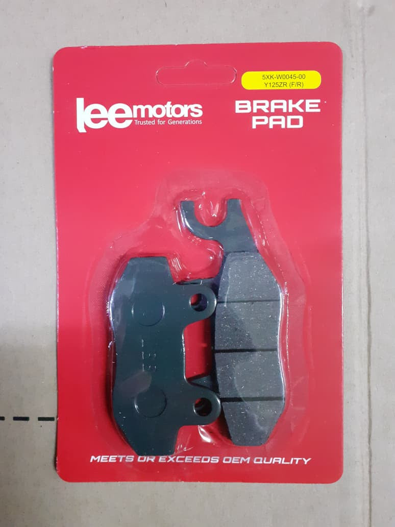 PAD SET, FRONT/REAR - Y125ZR
