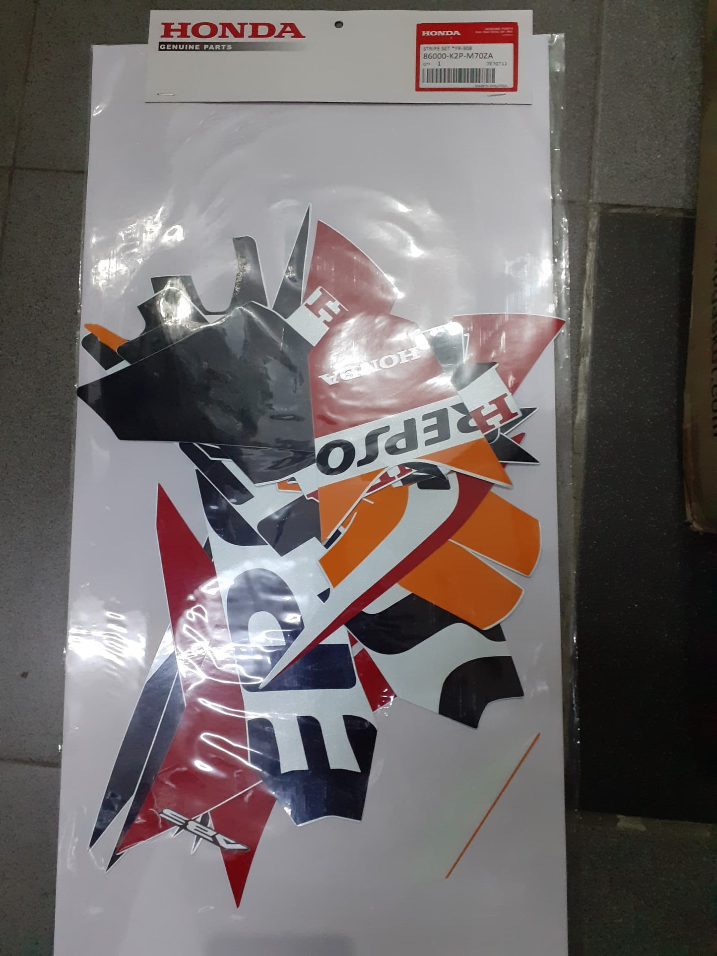 STRIPE SET *YR-308 REPSOL RS-X