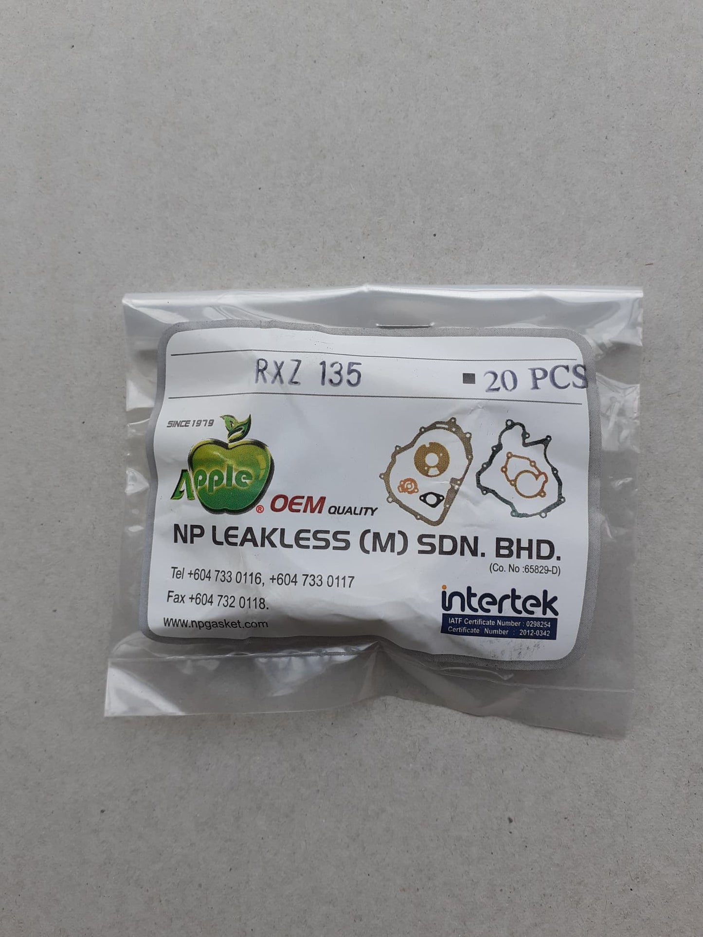 2T PUMP GASKET - RXZ135