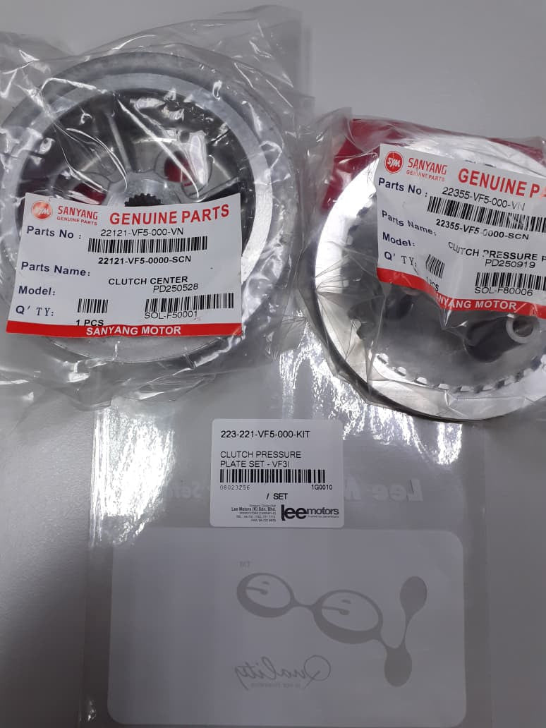 CLUTCH PRESSURE PLATE SET - VF3I