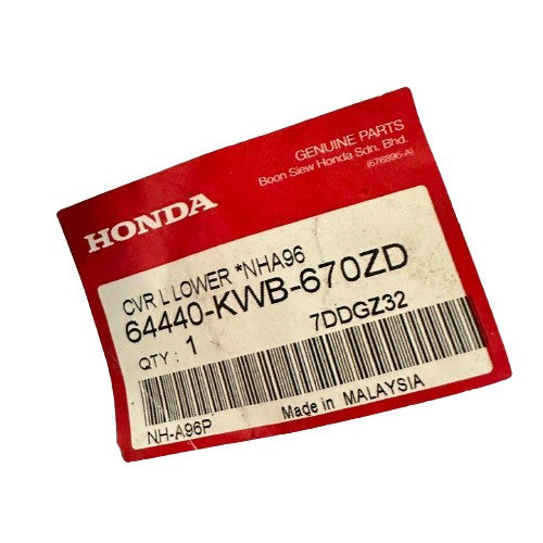 COVER L LOWER *NH-A96P* PEARL METALLOID WHITE - WAVE DASH V1