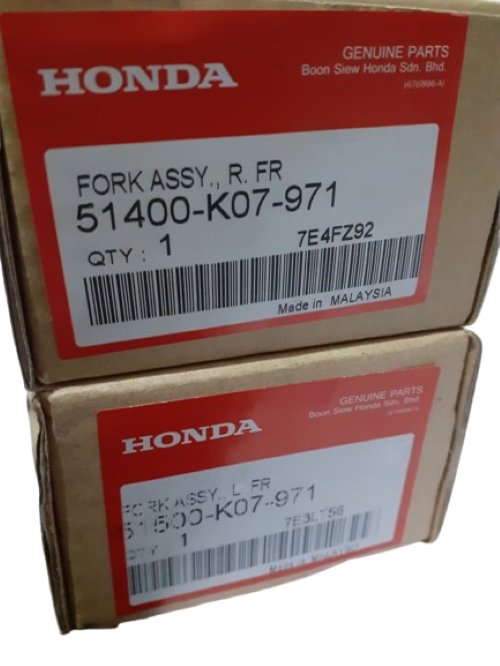 FORK ASSY FR (SET) LH & RH - WAVE ALPHA