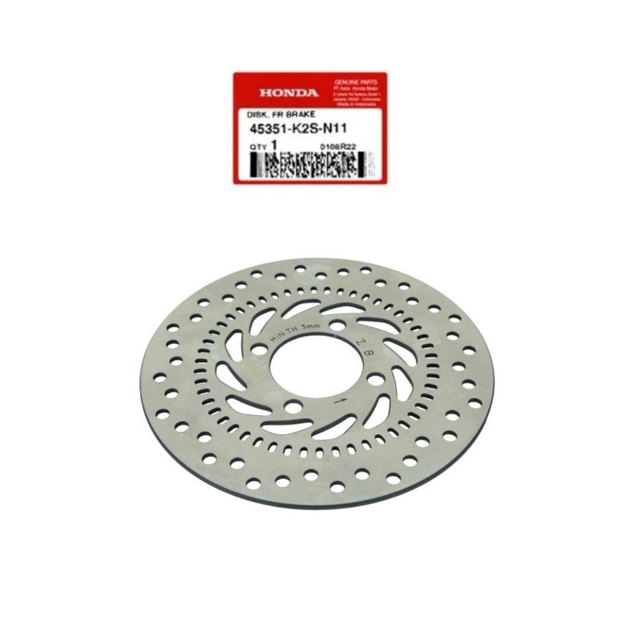 45351-K2S-N11-DISK, FR. BRAKE(YUTAKA) - VARIO 160