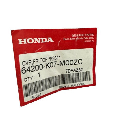 COVER,FR TOP *R-331* VIVACITY RED - (WAVE DASH V2)