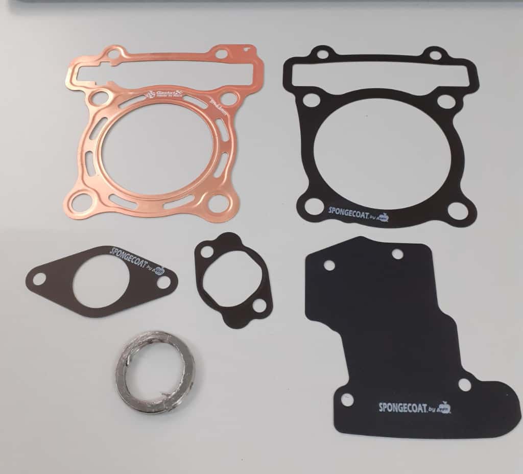 06110-Y16ZR-63MM-8H-C TOP SET-COPPER (RACING) 8 HOLES