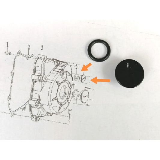 CAP SMALL VIEW HOLE(MR2)