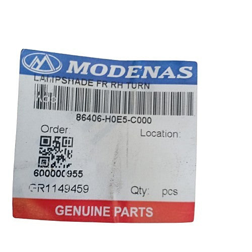 86406-H0E5-C000-LAMPSHADE FR RH TURNING LAMP (MR2)