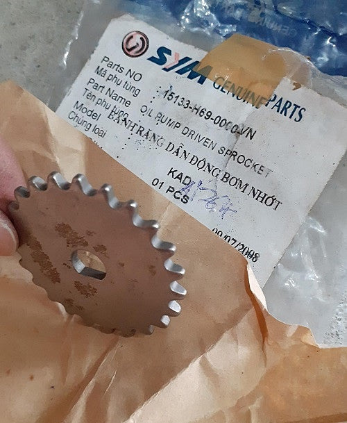 15133-H69-0000-CN1-MF-OIL PUMP DRIVEN SPROCKET-JET