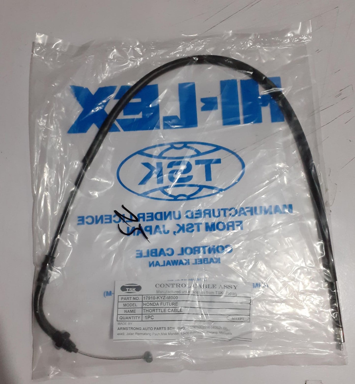 FUTURE-THROTTLE CABLE