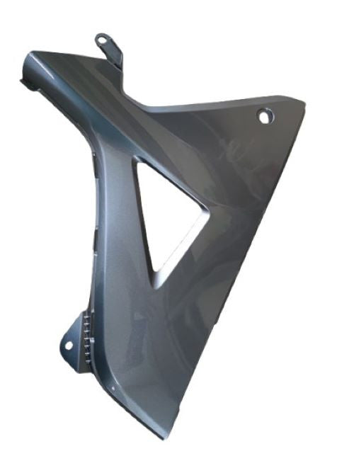 COVER,L MAIN PIPE SIDE *NH-A95M* SWORD SILVER METALLIC (WAVE 110S) - DRUM BRAKE