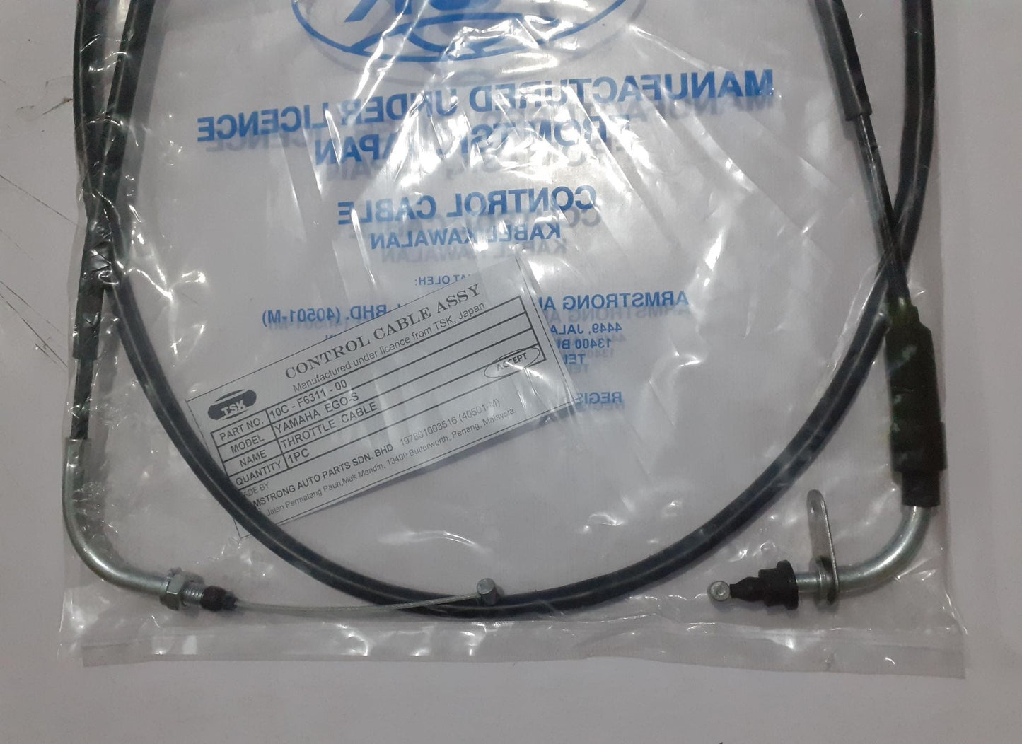 EGO'S-THROTTLE CABLE