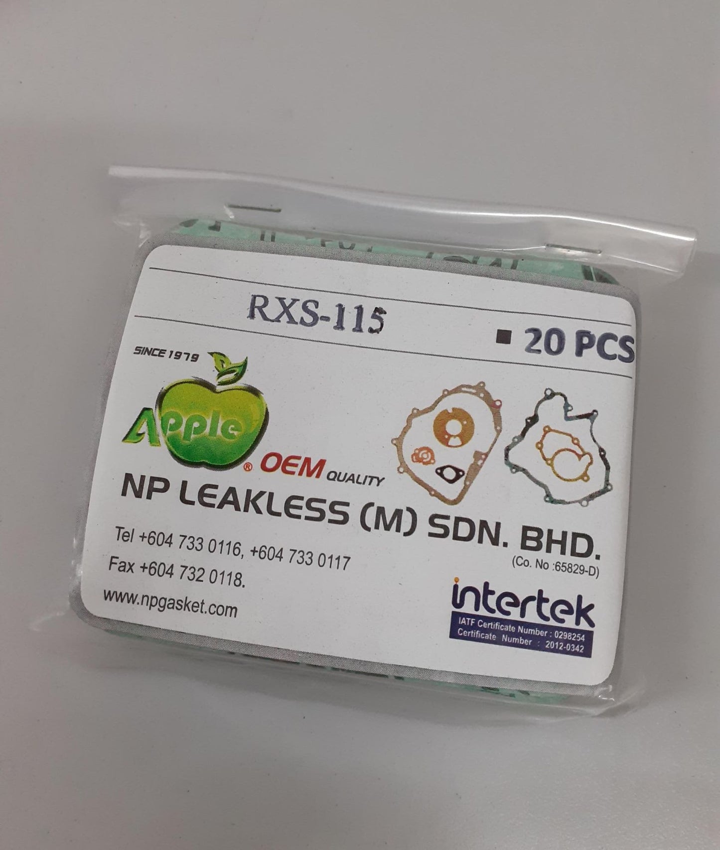 13621-RXS115 (REED VALVE GASKET)