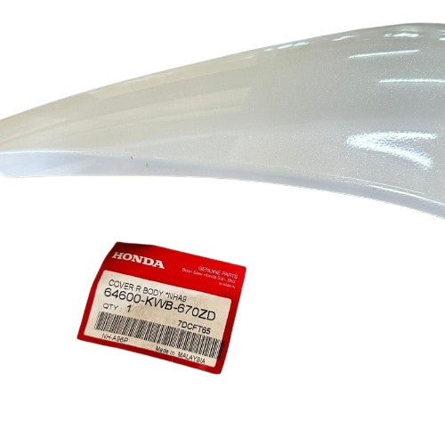 COVER R BODY *NH-A96P*PEARL METALLOID WHITE - WAVE DASH V1