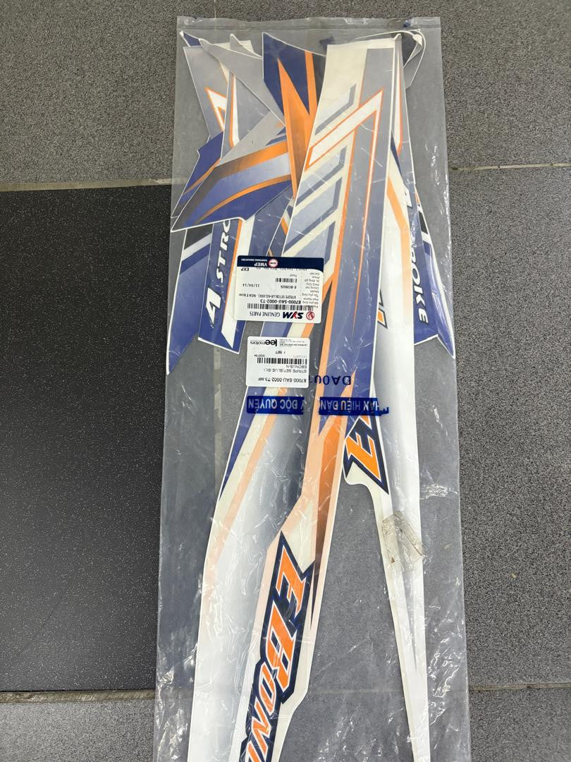 STRIPE SET(BLUE-SIL) E BONUS-N