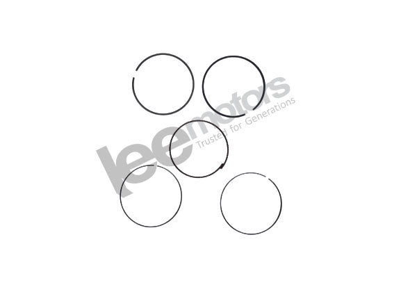 RING SET,PISTON(0.50)(RIKEN) PCX V1
