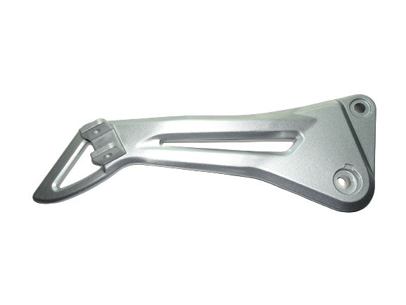 STAY,REAR STEP LH-KRISS-SILVER