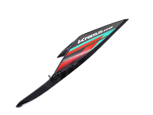 LEFT SIDE CAP -BLACK (KRISS-MR3)