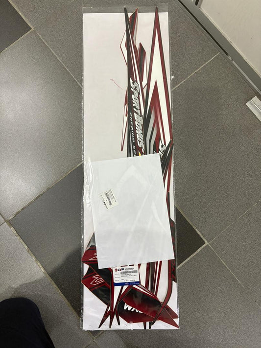 STRIPE SET(RED-BLK) SPORT BONUS