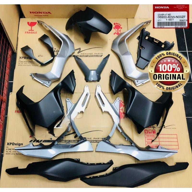 COVER SET KIT *NHB31M - MAT CHARCOAL GRAY METALLIC*