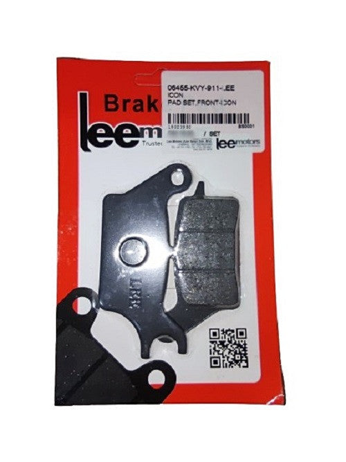 06455-KVY-911-LEE-PAD SET,FRONT-ICON
