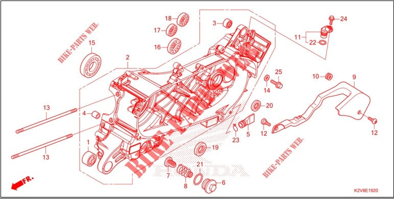 CRANKCASE COMP,L