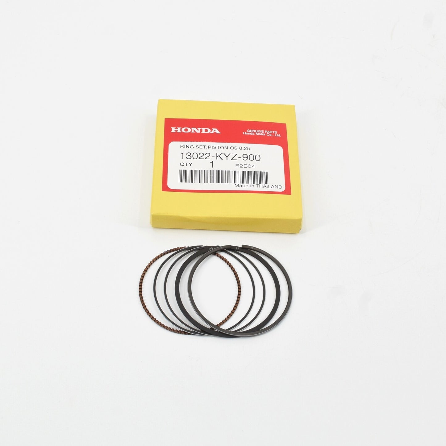 RING SET,PISTON(0.25)(RIKEN) KYZK