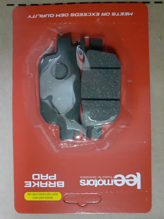 PAD SET, REAR - ADV150/VARIO160