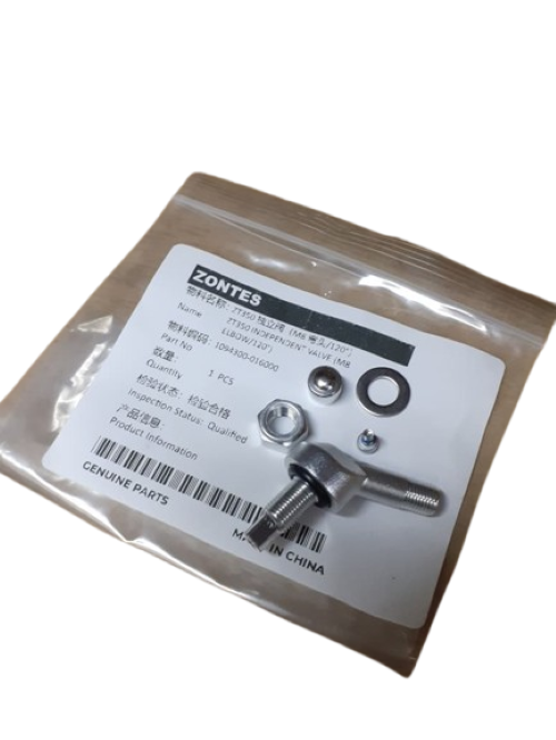 ZT350 INDEPENDENT VALVE (M8 ELBOW/120°)