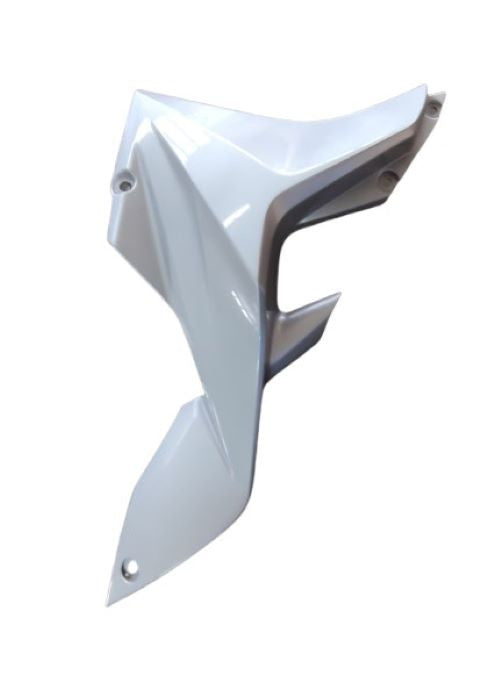 COVER L LOWER *NH-411M* FORCE SILVER METALLIC - WAVE DASH V1