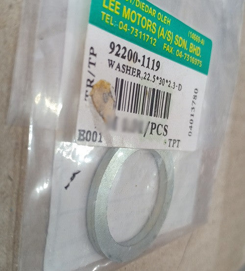 92200-1119-WASHER,22.5X30X2.3 (D1)
