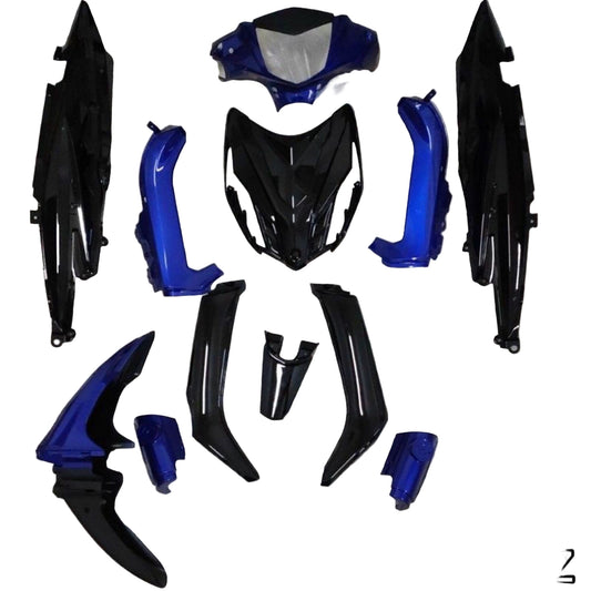 SET B-COV&PATT(12PCS) BLU(MR2)