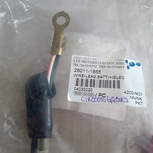 26011-1665-WIRE-LEAD,BATT(+)ELEC