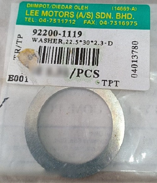 92200-1119-WASHER,22.5X30X2.3 (D1)