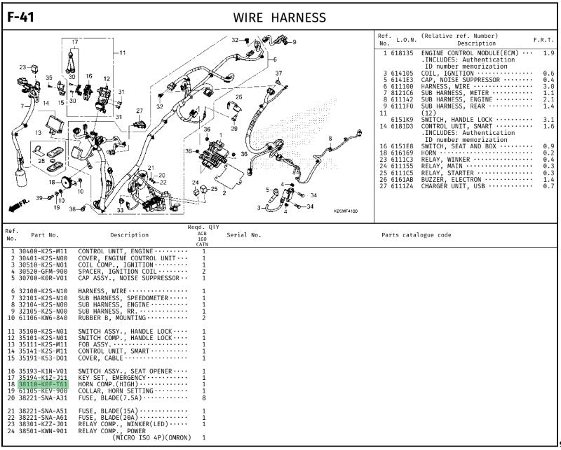 HORN COMP.(HIGH)