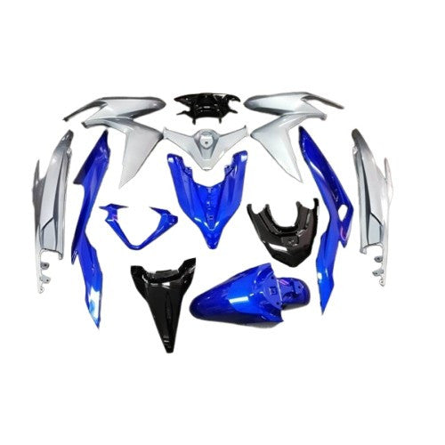 06900-K59-M20ZB-COVER KIT SET *NH-A95M* VARIO V2-SWORD SILVER METALLIC