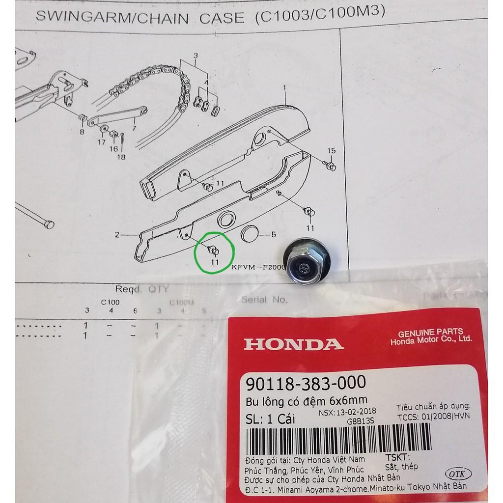BOLT WSHR, 6X6