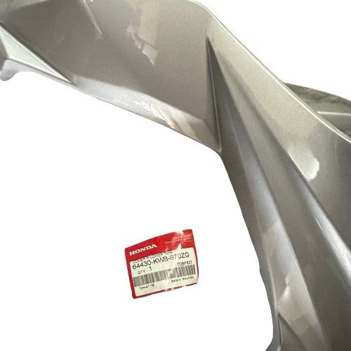 COVER R LOWER *NH-411M* FORCE SILVER METALLIC - WAVE DASH V1
