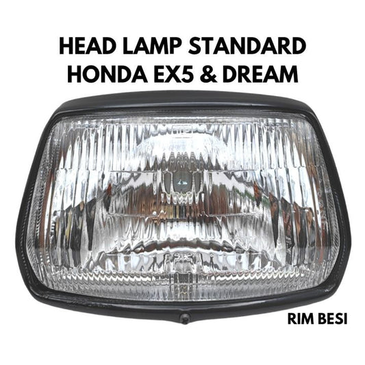 33100-GN5-921WR-NKS-UNIT & RIM,HEAD LAMP-DREAM