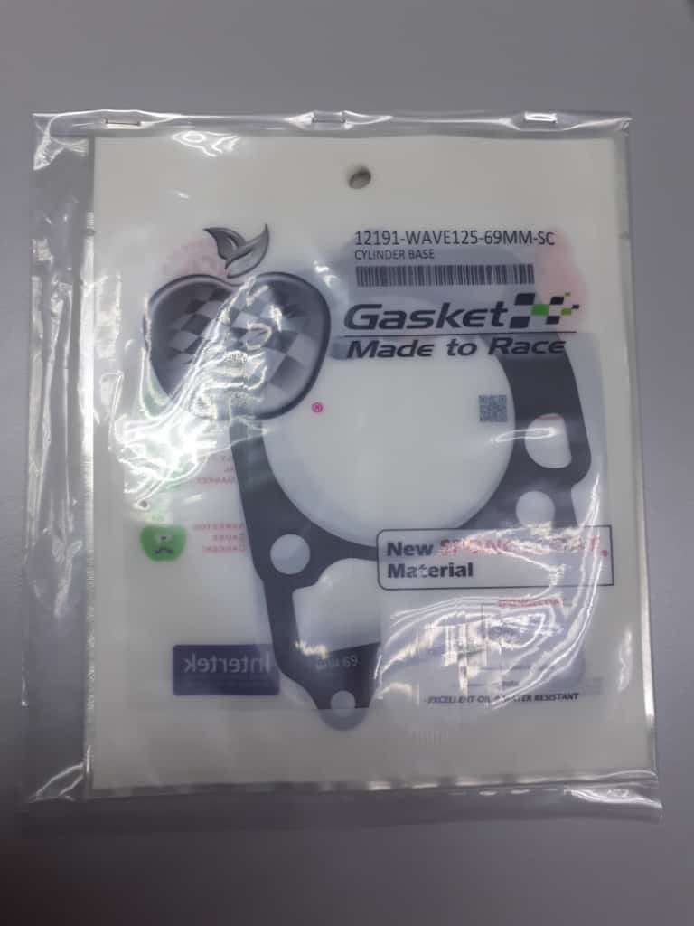 12191-WAVE125-69MM-SC BLOCK GASKET-POLY BAG