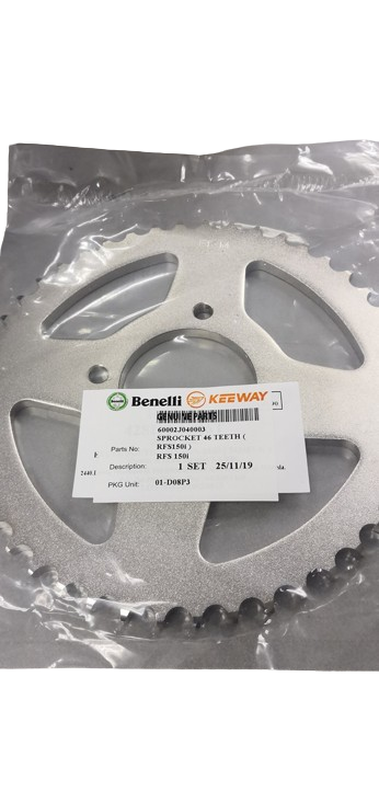 SPROCKET 46 TEETH-RFS150i