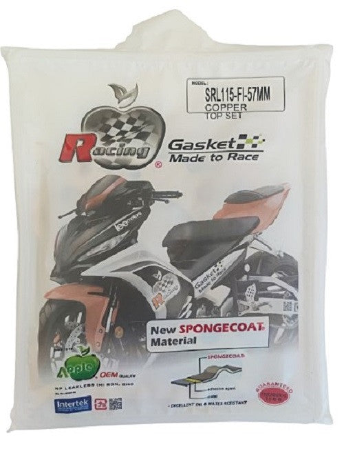 06110-SRL115-FI-57MM-CU-TOP SET-RACING-COPPER