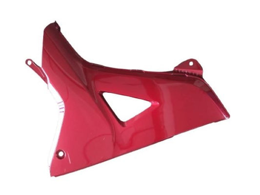 COVER,R MAIN PIPE SIDE *R-339M* EUPHORIA RED METALLIC (WAVE 110DX) - DISK BRAKE