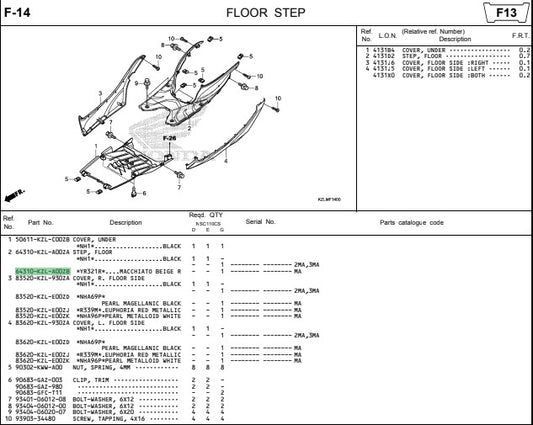 STEP,FLOOR *YR-321R* SPACY V3