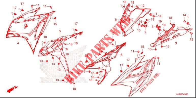 SET ILLUS_R UNDERT GUARD-CBR150R