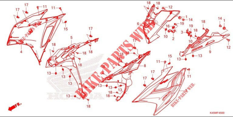 SET ILLUS_R UNDERT GUARD-CBR150R