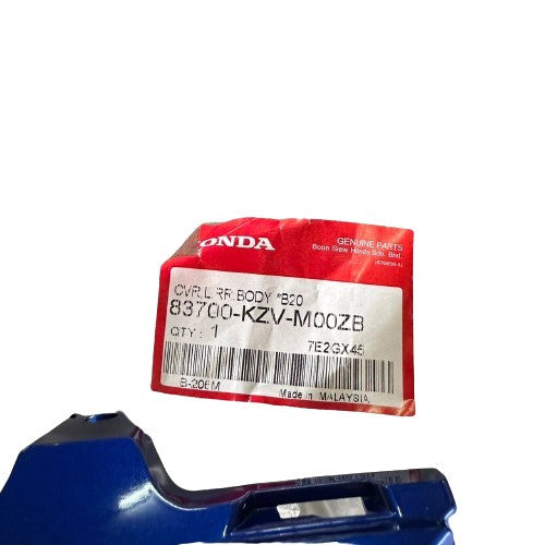COVER,L RR BODY *B-206M* VITAL BLUE METALLIC - EX5 DREAM 110