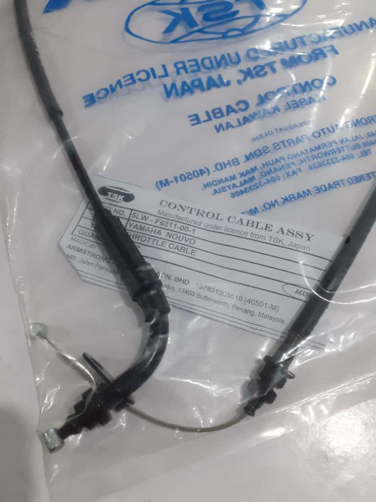 NOUVO,S-THROTTLE CABLE