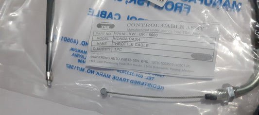 17910-KWBK-6600-TSK-DASH-THROTTLE CABLE