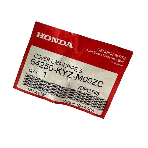 COVER,L MAIN PIPE SIDE *NH-411M* FORCE SILVER METALLIC - FUTURE V1